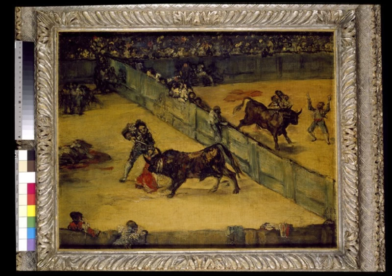 Francisco de Goya y Lucientes - 451, Scena di una corrida, Ashmolean Museum 1